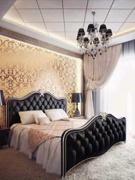 Opulent interior design featuring premium finishes and bespoke furniture.